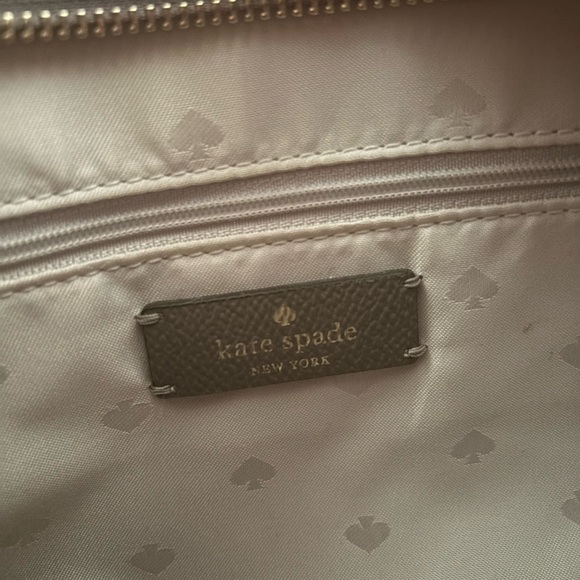 Kate Spade ♠️ Lori Taupe Textured Tote Bag - Picture 6 of 6